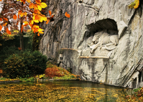 Lion Monument in Lucerne